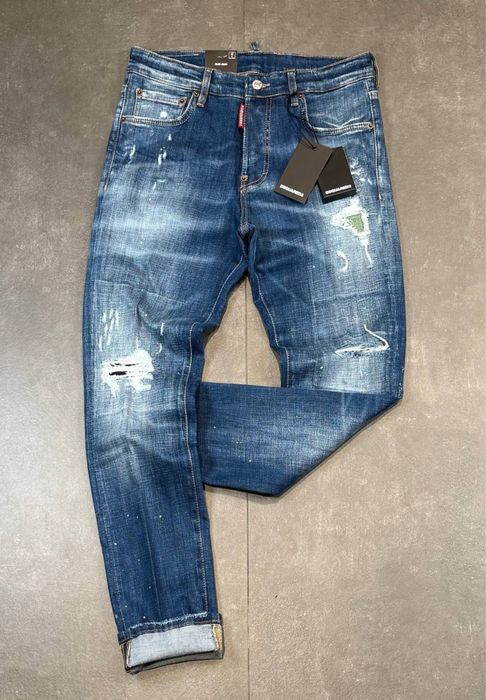 Най-високо качество мъжки дънки Dsquared2