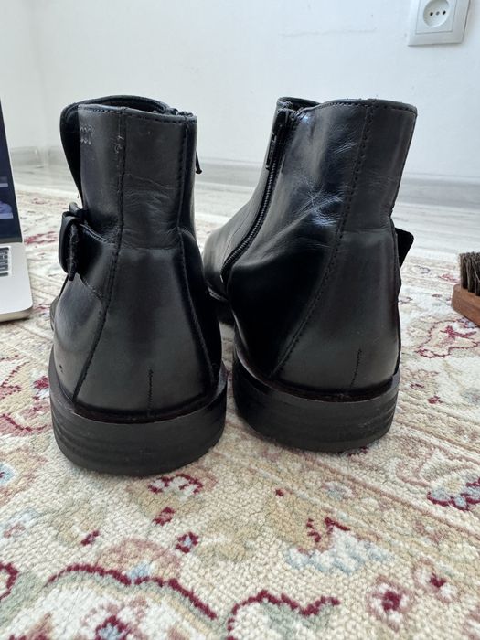 ECCO - сапоги мужские 41 р.