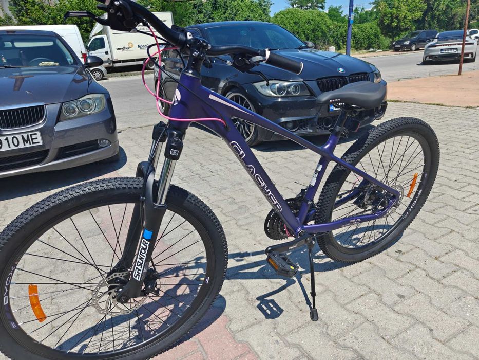X Алуминиев велосипед 26" CLASHER лилав