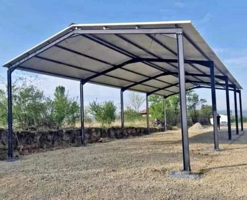 Vand și construiesc  o gama larga de hale sau structuri metalice  noi