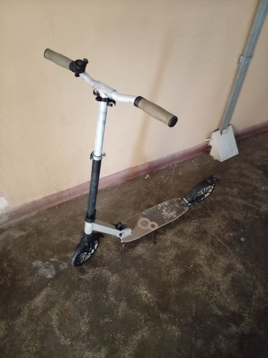 Trotineta copii/adulți pliabila cu suspensii Cygnus