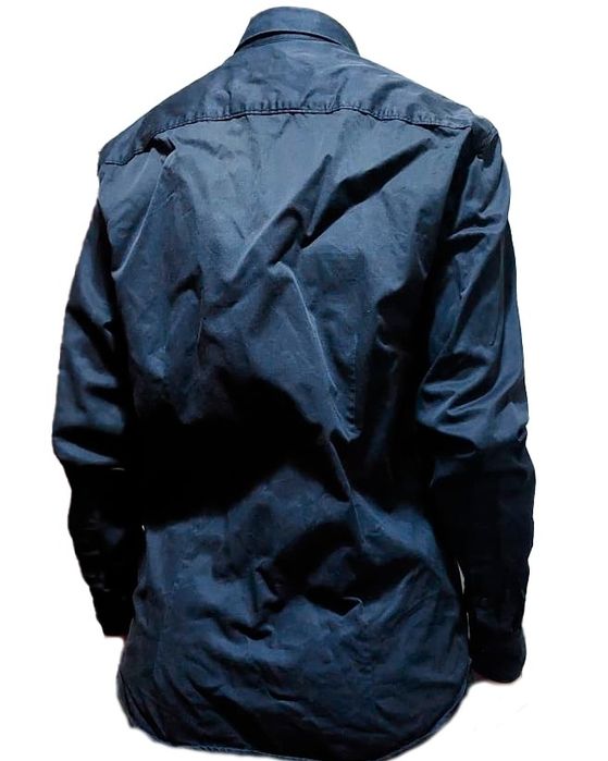 рубашка черная мужская