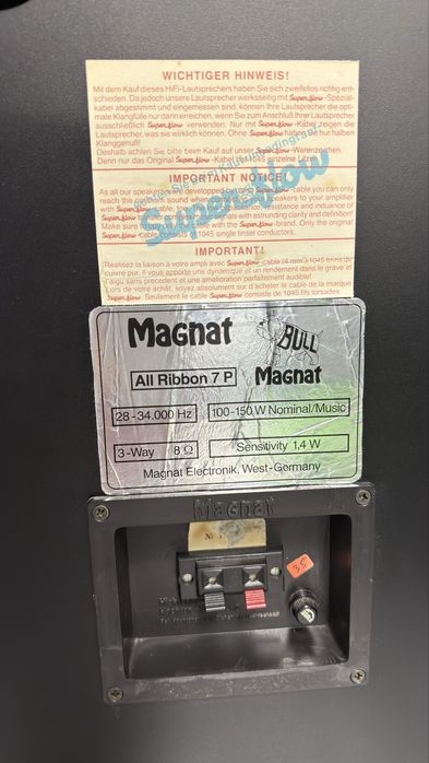 Boxe premium Magnat All Ribbon 7P impecabile