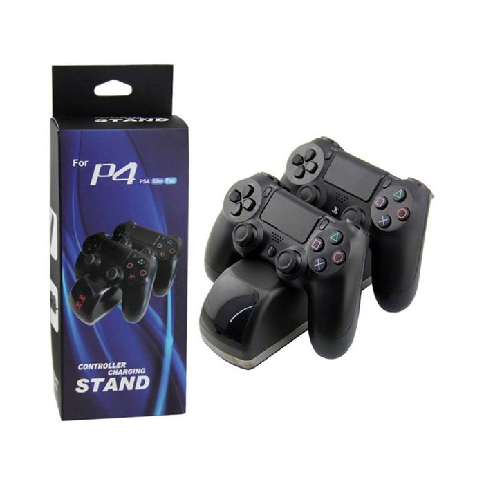 Докинг станция за зареждане на два PS4 контролера
