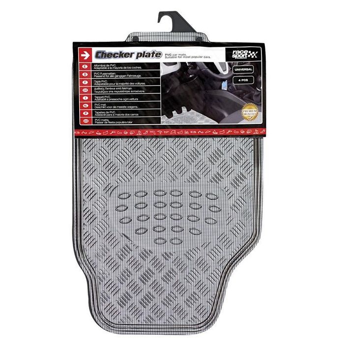 стелки за кола pvc alu look carbon / карбон 4броя sumex apa4000