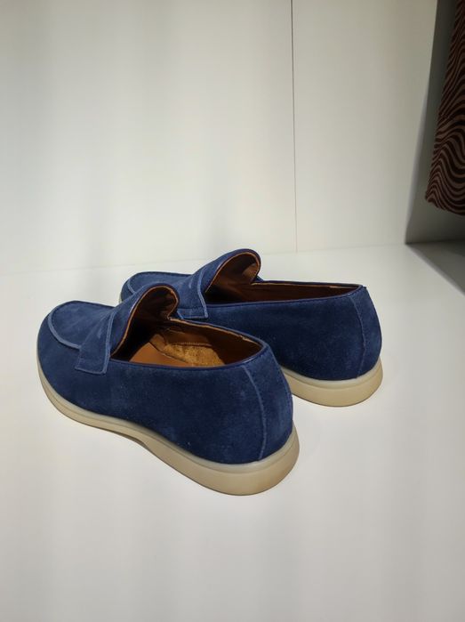 Mocasini albaștri navy Kazar marimea 43