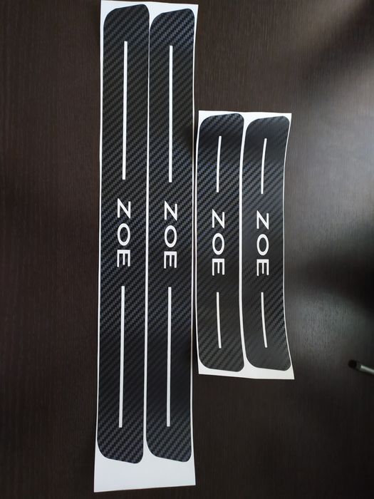 Set autocolant stalpi/praguri/lampa stop Renault Zoe