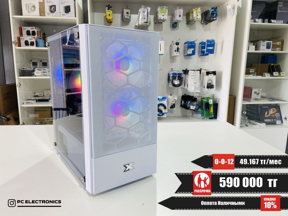 Рассрочка!!! Системный блок - Core i5-13400F/16Gb/SSD 1Tb/RTX 5060 Ti
