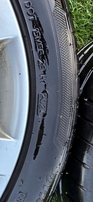 Джанти 18" бмв ф10/ф11  с летни гуми Hankook