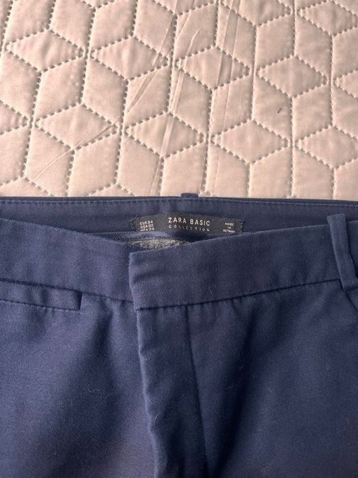 Панталон Zara тъмно син