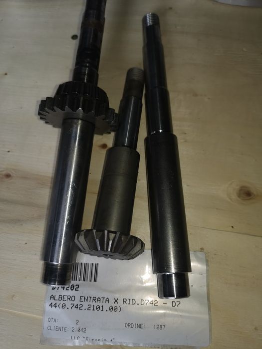 Крыльчатка, вал, уплотнение турбины Okmis, Irtec