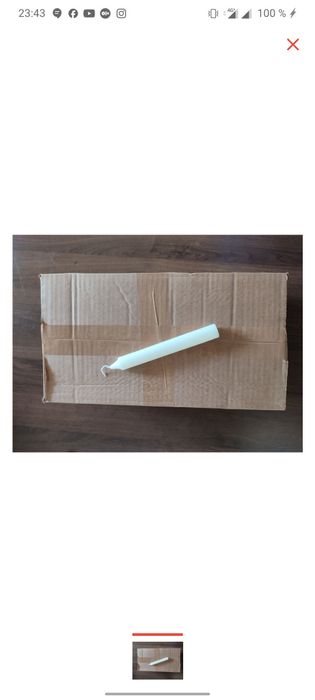 Свечи хозяйственные, парафиновые.