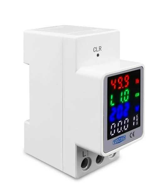 Contoare monofazate noi de energie electrica, TOMZN, 80-270V, 100A, LE