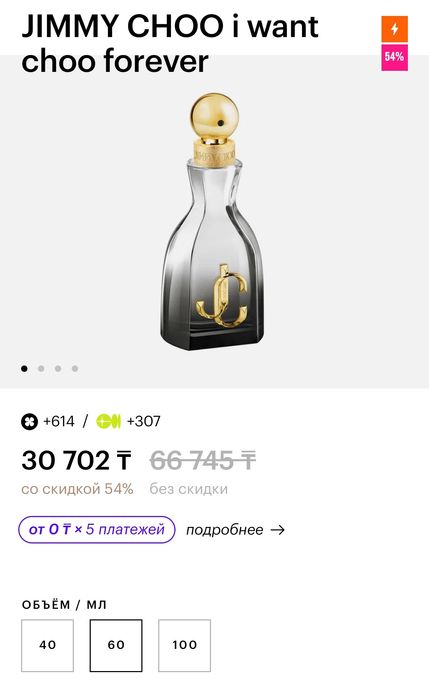 Духи оригинал Jimmy Choo 60 мл