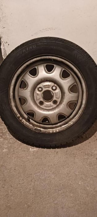 Vând 4 roti cu genti de vara 155/65/R14