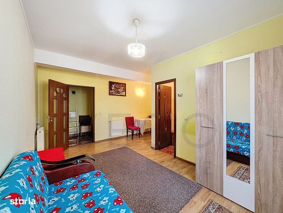 Apartament cu 1 camera si balcon in Floresti, strada Prof Ioan Rus