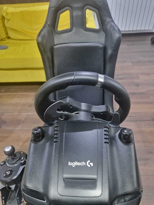 Logitech Scaun + Volan G920 + schimbator / stare excelenta