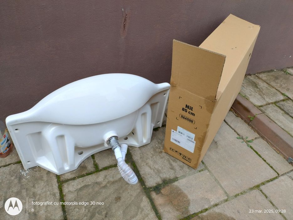 Chiuveta baie 85 cm,+chiuveta dubla de bucătărie