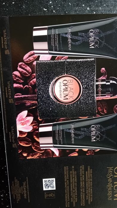 Black Opium Yves Saint Laurent nou set parfum 50 ml