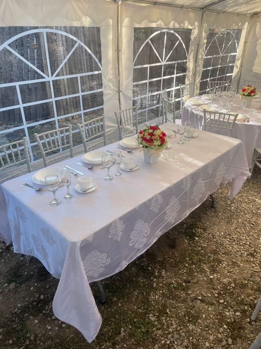 Corturi evenimente INCALZITE (30,50-60, 80-90 persoane,130 persoane)