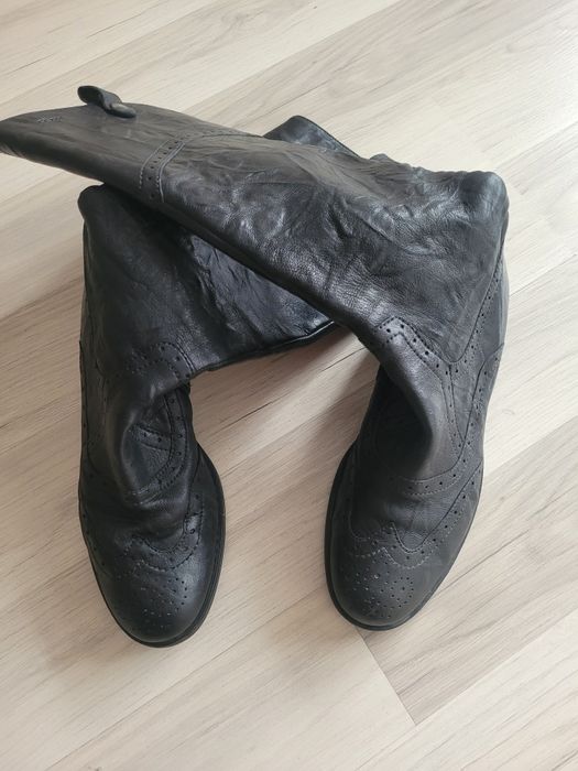 Cizme din piele naturala Geox marime 37