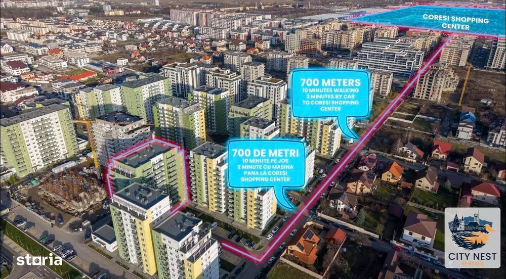 Apartament modern | Tractoru | parcare și boxă | mobilat și utilat