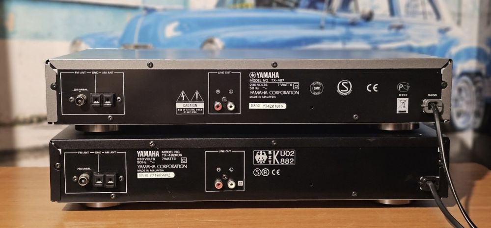 Muzica la radio tuner Yamaha TX 492 sau TX 497