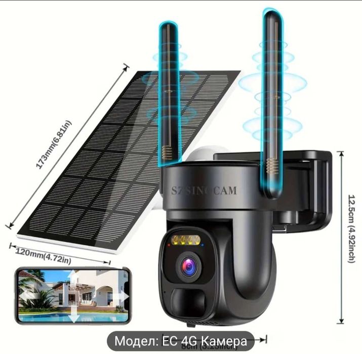 SZSINOCAM 4G ловни камери