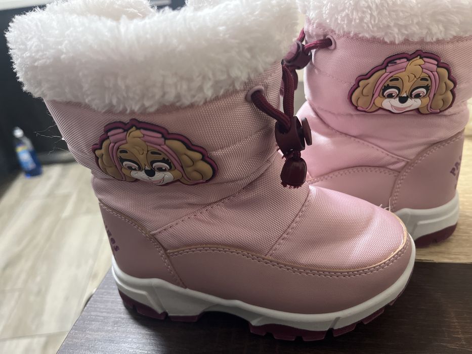 Ghetute iarna Nikelodeon roz marime 27
