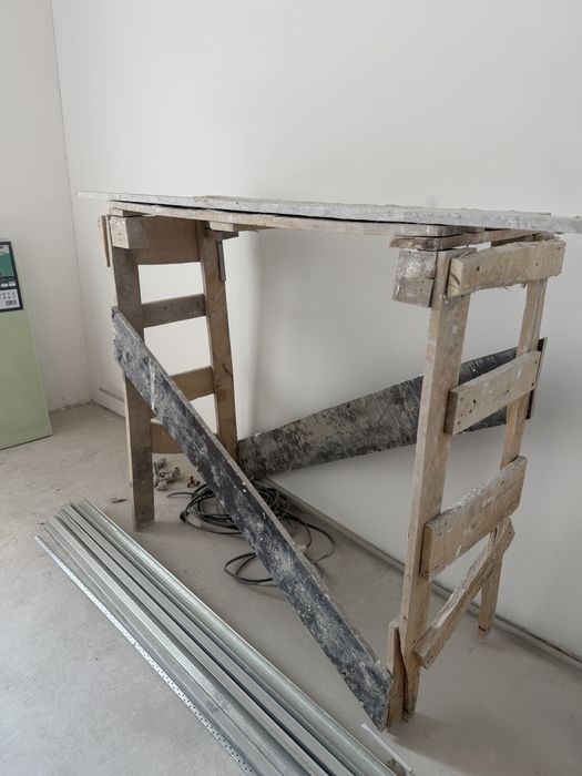 Туалет + козел строительный