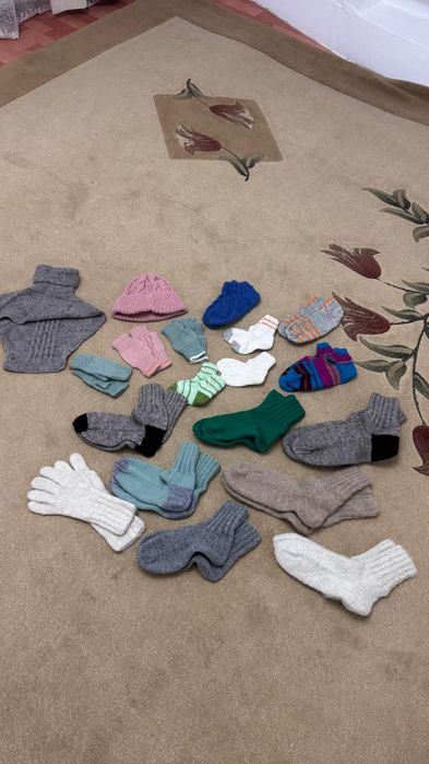 Қолдан тоқылған тоқыма киімдер