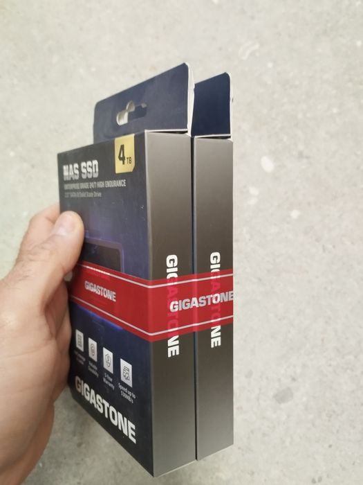 SSD SIGILAT, 2 Pack Gigastone Nas SSD 4TBx2, Enterprise Grade
