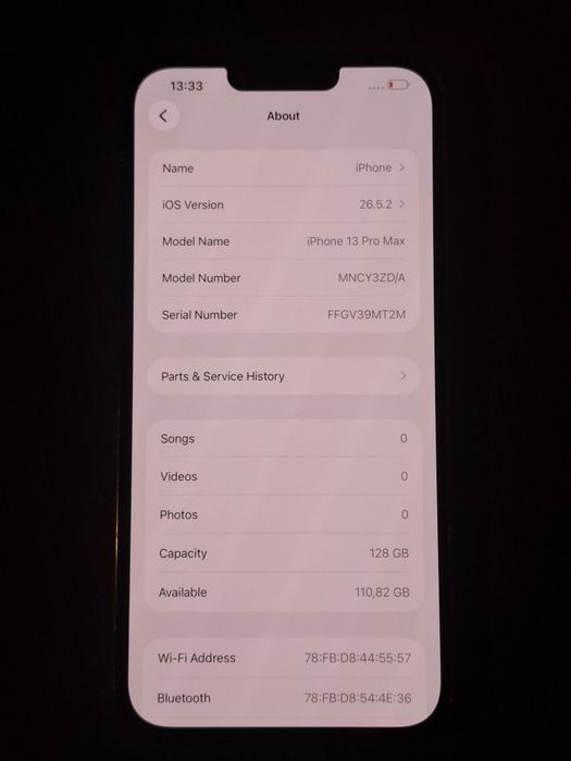 Vand Iphone 13 pro max 128gb