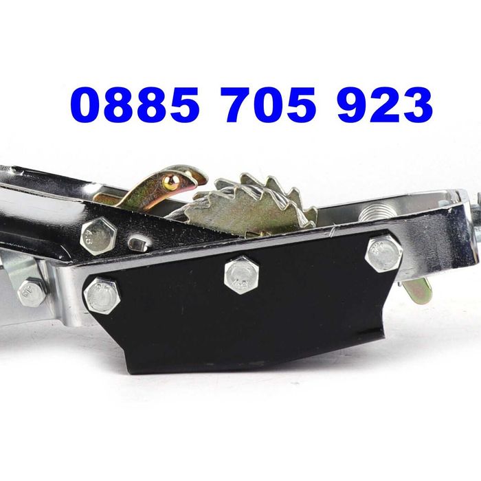 Ръчна лебедка-скрипец със стоманено въже  - 2 или 4 тона