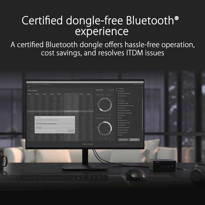 Mini PC Мини Пк ASUS NUC 14 Pro Core 3 100U 16GB DDR5 500GB SSD