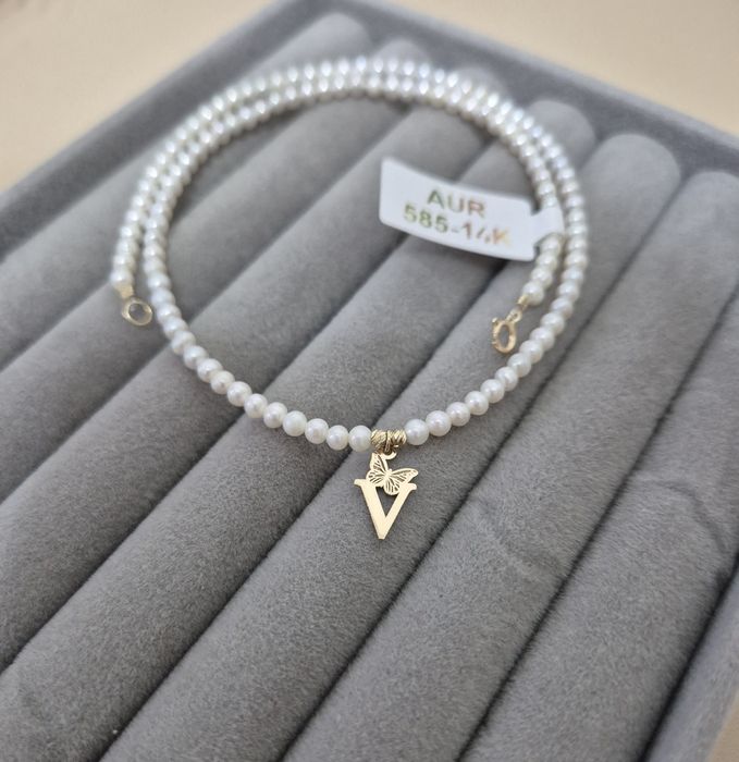 Colier perle cultură