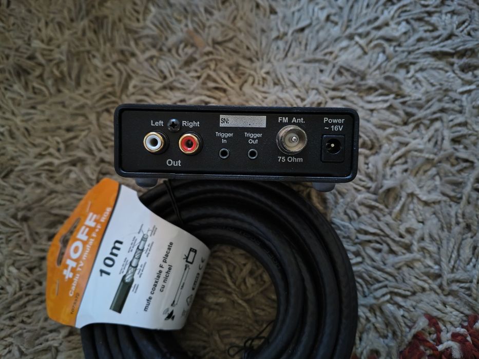 Sistem Audio Hi-Fi Complet: Tuner Pro-Ject Box + Antenă Dipol Profesională + Accesorii