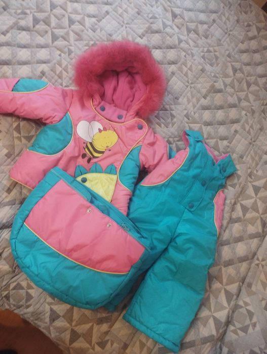 Зимний комбинезон-конверт трансформер