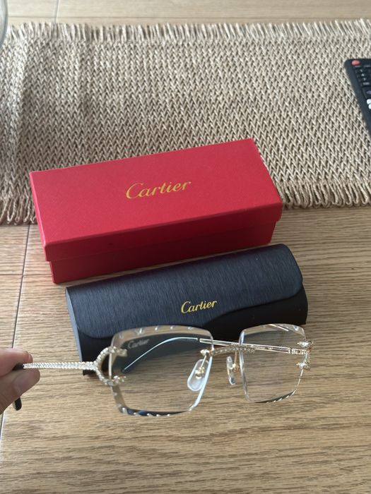 Очила Cartier с камъни