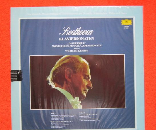 rar vinil Beethoven Claudio Arrau,Kempff,Kubelik,Grumiaux made Germany