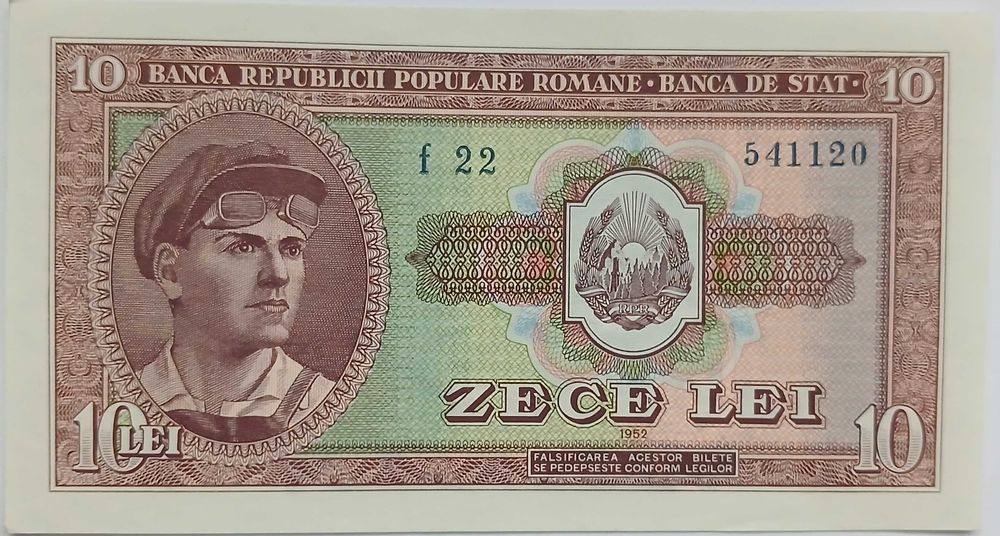 Romania, 10 Lei 1952