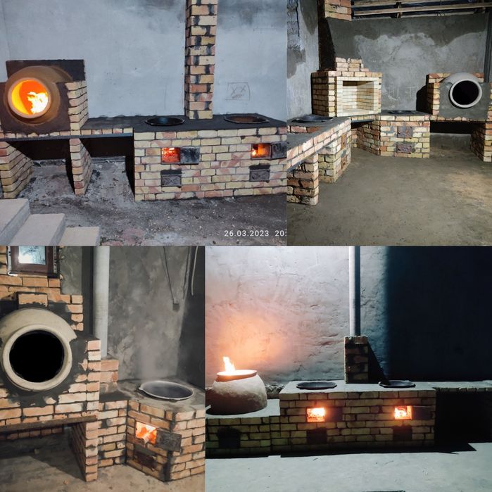 Камин, тандир, учок, барбикю, харрхил пека, камин, пампей печка,