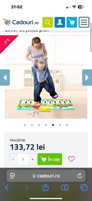 Covor de joaca pian Nou