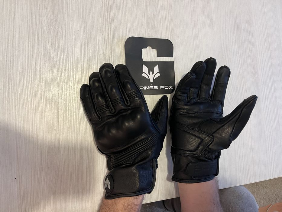 Manusi moto full piele noi