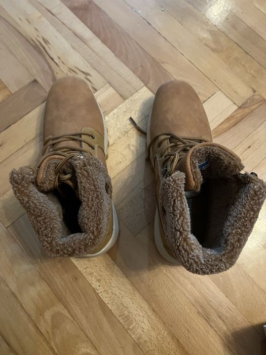 Зимни обувки от кожа