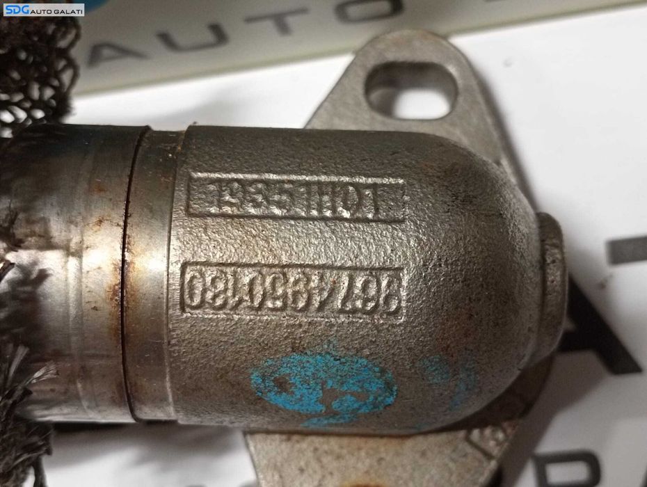 Teava Conducta Gaze EGR Citroen C3 1.6 HDI 2009 - 2016 Cod 9674950180 [M6163]