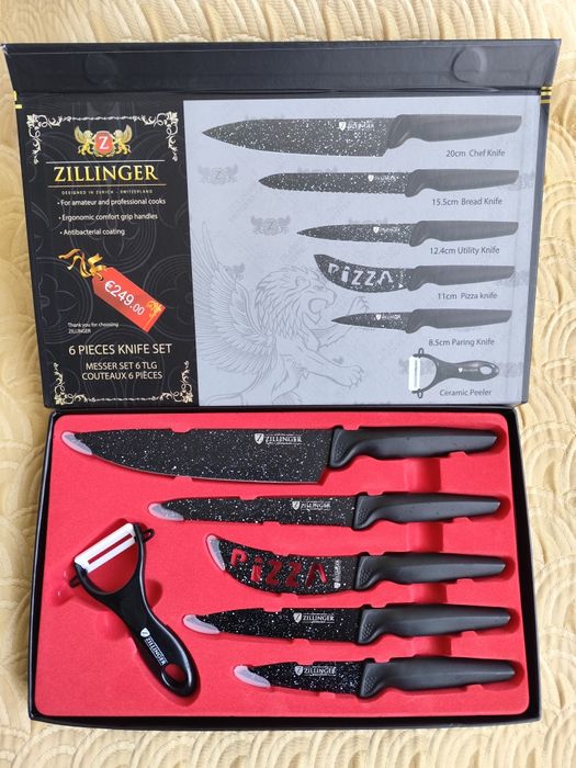 Нов комплект кухненски ножове