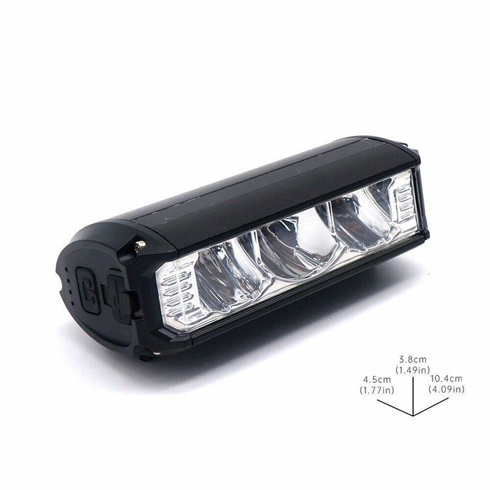 Велофара OFFBondage (EOS) 610. Велосипедное освищение. Мощная фара.