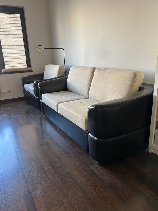 Канапе и фотьойл / разтегателни на единично и двойно легло