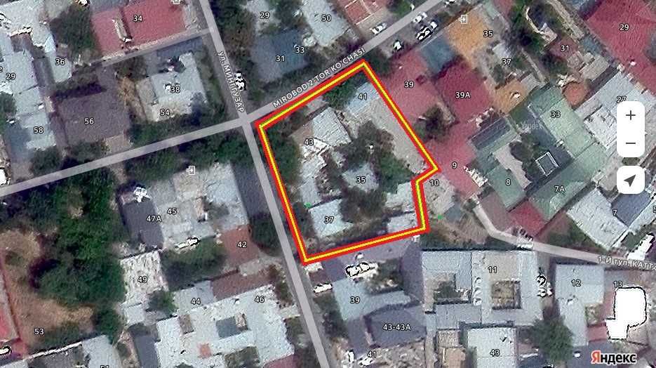 Участок 16,5 соток для бизнеса, отель и др. Ор: Ивлева - Мирабад Авеню